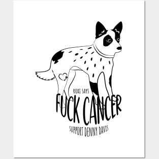 Roxi Says F Cancer Posters and Art